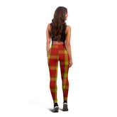 Maguire Black Tartan Leggings
